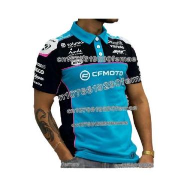 Imagem de Camisa Polo Masculina De Verão Para Corrida CFMOTO, Respirável, Casual