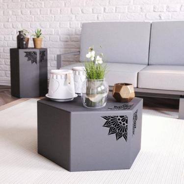 Imagem de Mesa de Centro Holambra Preto - Proa