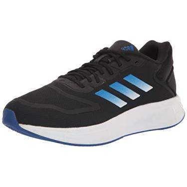 Imagem de adidas Tênis de corrida masculino Duramo 10, Núcleo preto/azul royal/branco Ftwr, 13