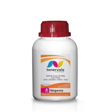 Imagem de Toner Refil TankFull Para HP CF383 312A Magenta - HP M476DW M476NW 476