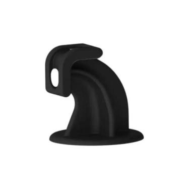 Imagem de Fixador Smartfix para Porta Preto com Adesivo - 000180