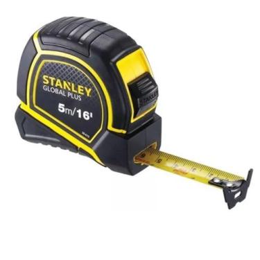 Imagem de Trena Em Aço Global Plus 5 MetrosX25mm Embo Stanley30-615