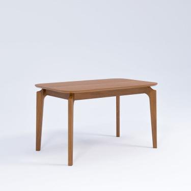 Imagem de Mesa Ficus Natuame 77cm x 80cm x 130cm Tampo em MDF Madeira/Cinamomo