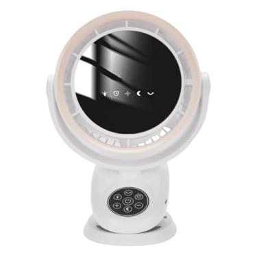 Imagem de Luocute Fã de Acampamento Com Luz, Prenda o Ventilador Com o Timer Remote Control LED Display Digital Digital Fan Speed ​​Ajustável Portátil para Camping Doméstico Viagem