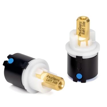 Imagem de Cartucho de torneira Delta RP60400 Haste de válvula de substituição para Delta quente e frio Tecnologia de vedação de diamante de duas alças Torneira de chuveiro de banheiro Torneira de banheira e