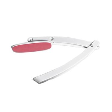 Imagem de harayaa Espalhador de loção para costas, cabo longo, viagem para casa, costas, corpo, pés, aplicar autobronzeador, curvo, dobrável, ergonômico, Rosa