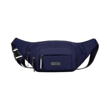 Imagem de Mochila De Cintura Esportiva Unissex Em Lona Antifurto Ultra Fina E In