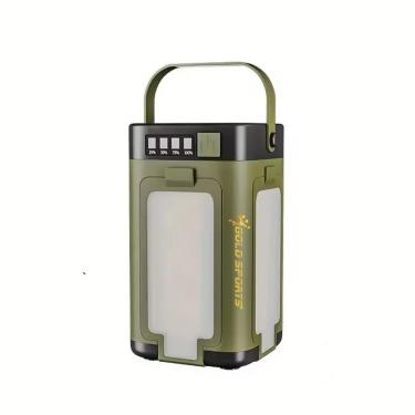 Imagem de Lanterna Gold Sports Eco Led Portátil Tenda Camping SolaR 4 Led Recarregável e Dobrável-Unissex