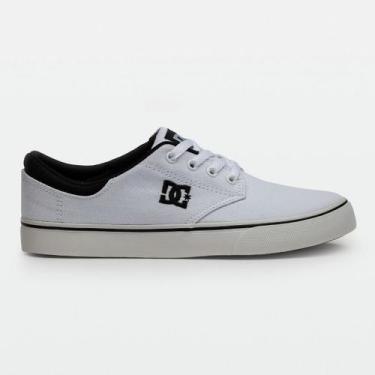 Imagem de Tênis Dc Shoes Plaza Lite 2 White Black, Branco, 39