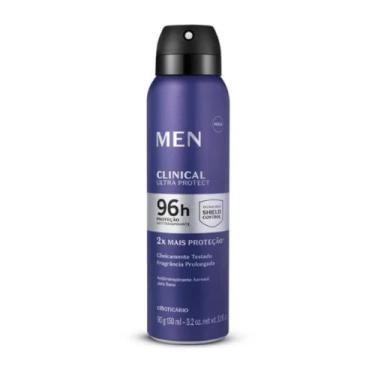 Imagem de Desodorante Antitranspirante Aerosol Men Clinical Ultra Protect 90g/15