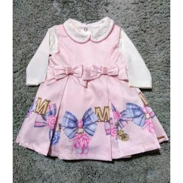 Imagem de Vestido estampa com blusa off white em malha ml matinee, G