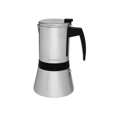 Imagem de Cafeteira Espresso Italiana Tramontina Aço Inox 600ml