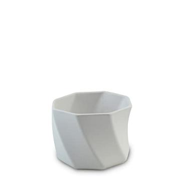 Imagem de Ceraflame Cachepot Acorde 8cm Branco Fosco