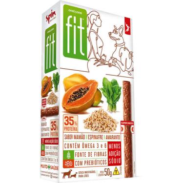 Imagem de Petisco Fit para Cães Sabor Amaranto e Espinafre - 50g