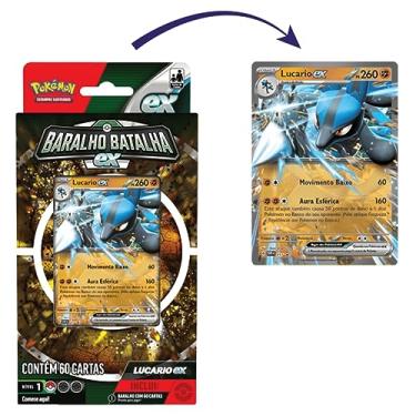 Imagem de Pokémon - Deck Batalha Ex Lucario E Ampharos - Era R$84,99 (DEU A LOUCA NO MARCELO)