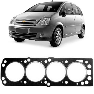Imagem de Junta Cabeçote Motor Chevrolet Meriva 1.8 2003 A 2005 Fibra