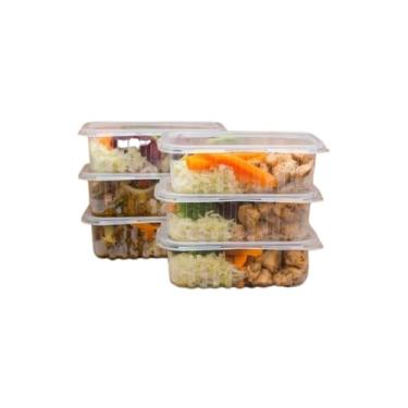 Imagem de Embalagem Marmita Descartável 400ml Do Freezer Ao Microondas