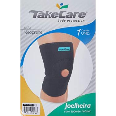 Imagem de Joelheira Curta com Suporte Rotula Gg, Take Care