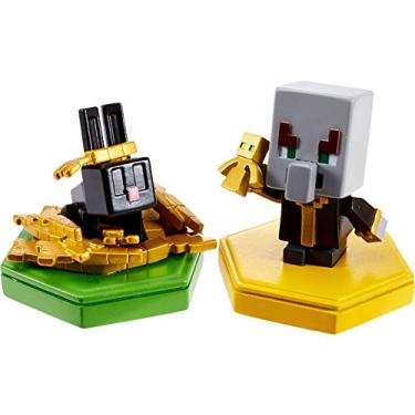 Imagem de Minecraft Earth Boost Minis Undying Evoker & Snacking Rabbit Figures, Multicolor (GKT44)