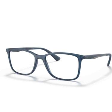 Imagem de Armação para Óculos Ray-Ban 0RX7133L 5679 Tam 55 / Azul