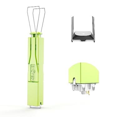 Imagem de KEMOVE Extrator de chave P10 2 em 1 para teclado mecânico, extrator de chave de aço inoxidável 304, remova e substitua facilmente interruptores e teclas de teclado para jogos - Verde