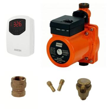 Imagem de Kit Circulação Forçada para Aquecedor Solar para Placas Planas