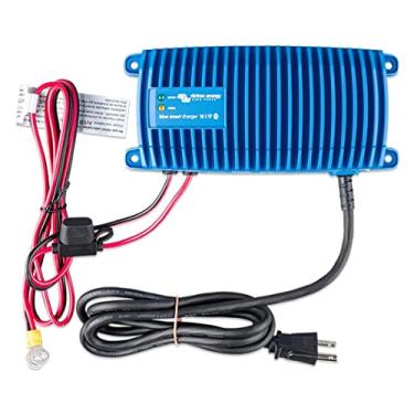 Imagem de Victron Energy Blue Smart IP67 Carregador de bateria marítimo inteligente 24V 8A, carregador flutuante e dessulfator para barco, ATV, RV, lítio e baterias de ciclo profundo