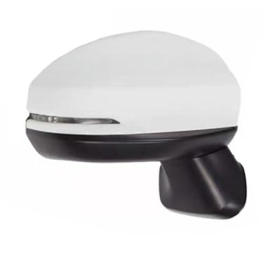 Imagem de Conjunto de espelho lateral do passageiro adequado para HONDA FIT JAZZ 2015 2016 2017 acessórios de espelho retrovisor de carro substituição de espelho lateral com luz de seta, sem dobramento elétrico