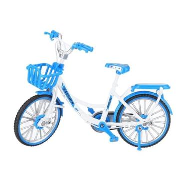 Imagem de Power Toys YUGEN - Bicicleta Infantil anos 80 em Miniatura: Detalhes Autênticos em Escala Reduzida para os Amantes de Bikes 1:8 (Azul)