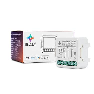 Imagem de EKAZA - MINI MÓDULO CONTATO SECO(DC) WI-FI - EKAC-T3098WB Branco