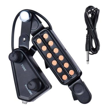 Imagem de Captador Magnético Ronsani Equalizador Passivo P/ Violao C/ Cabo 2094