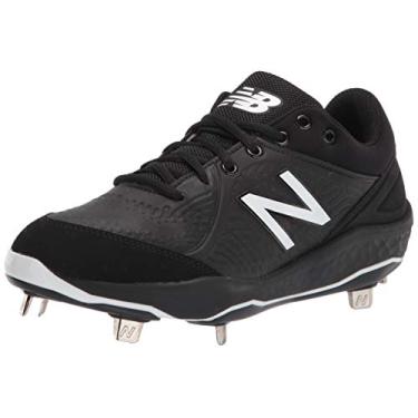 Imagem de New Balance Men's Fresh Foam 3000 V5 Metal Baseball Shoe, Synthetic Black, 5