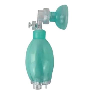 Imagem de Reanimador Pulmonar Manual Silicone Ambu Adulto 1,600ml Mika