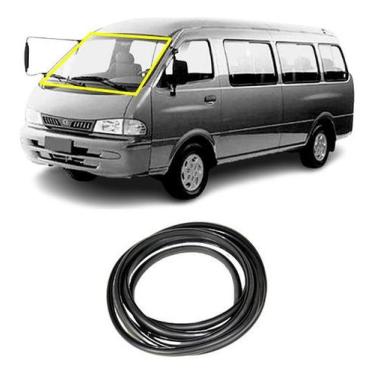 Imagem de Borracha Parabrisa Vidro Dianteiro Kia Besta Gs 98 Em Diante - Disk Bo