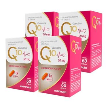 Imagem de Kit 4 Coenzima Q10 Gold Ubiquinona 50mg 60 Cápsulas Chikweb