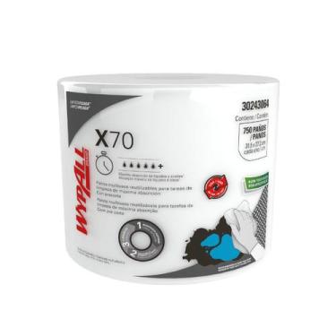 Imagem de Wypall Panos de limpeza X70 Rolo Jumbo c/750 Kimberly Clark