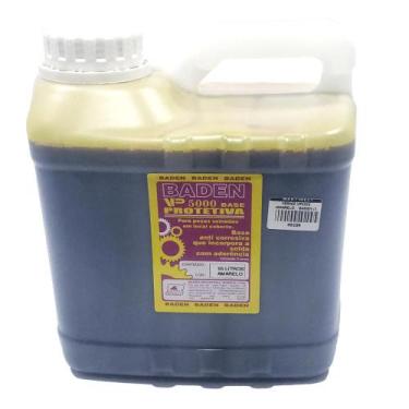 Imagem de Verniz Base Protetiva Interno Para Peças Usinadas Amarelo 5L - Baden V