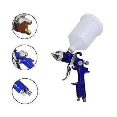 Imagem de Aplicador De Pintura Hvlp Automotiva 2 Bicos 1,4mm, 1,7mm - Quick Stor