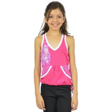 Imagem de Regata com Bolso Infantl Fenomenal (sem elasticidade), Pink, 12