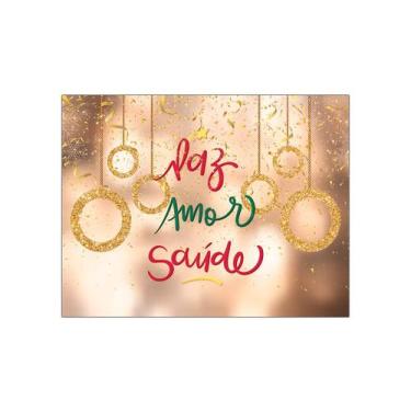Imagem de Fundo Fotográfico 1,55 X 1,20 - Natal Paz Amor Saúde 129 - Via Cores