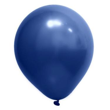 Imagem de Balão de Festa Redondo Profissional Látex Cromado - Cores - 12" 30cm -