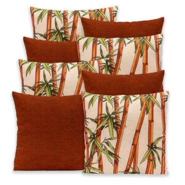 Imagem de Kit 8 Capas de Almofada c/ Zíper 40x40cm Gorgurinho - Dryka Enxovais, 