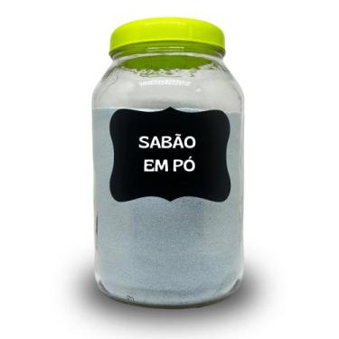 Imagem de Dispenser De 3kg Para Armazenar Sabão Em Pó Ou Tira Mancha Em Pó. - Em
