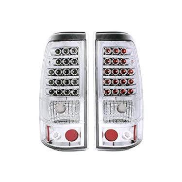 Imagem de Anzo USA Conjunto de luz traseira de LED cromado Chevrolet Silverado 311008 (vendido em pares)