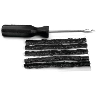 Imagem de Performance Tool Kit de reparo de pneus 60201 para pneus sem câmara – Inclui agulha de inserção e plugues de reparo para todos os pneus radiais e de viés