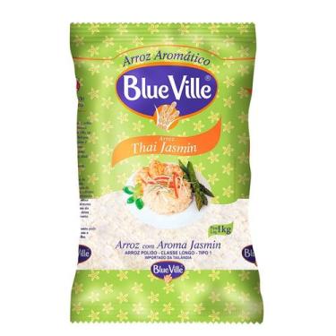 Imagem de Arroz Thai Jasmin Aromático Blue Ville 1kg