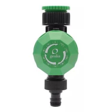 Imagem de Temporizador Manual Para Irrigação - 3/4 - 19mm - Geolia, Verde
