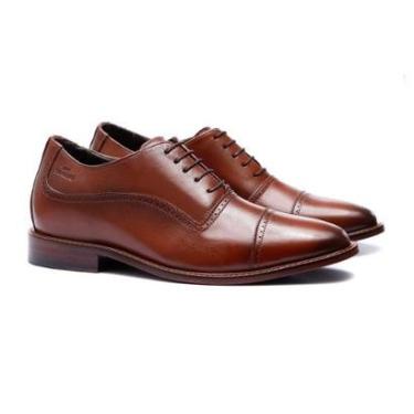 Imagem de Sapato Social Masculino Elevator Daily Pinhao Samello-Masculino