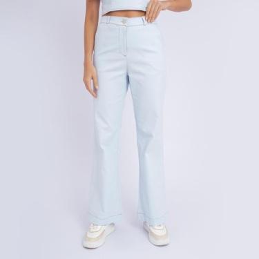 Imagem de Calça susie flare jeans feminina - Susie Modas, Jeans claro, M