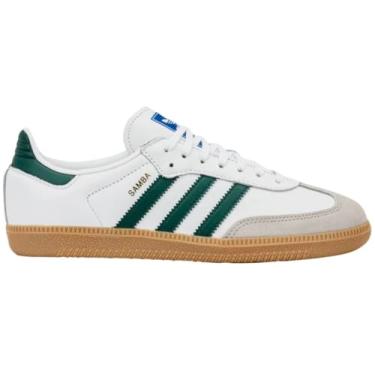 Imagem de adidas Samba OG Criança grande, Verde universitário, 34 BR